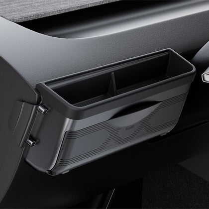 Topfit front view of organizer showing clean fit and easy access