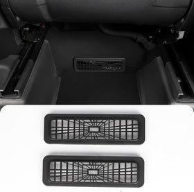 Topfit protector beside hand and seat for scale showing precise fit and easy install benefit