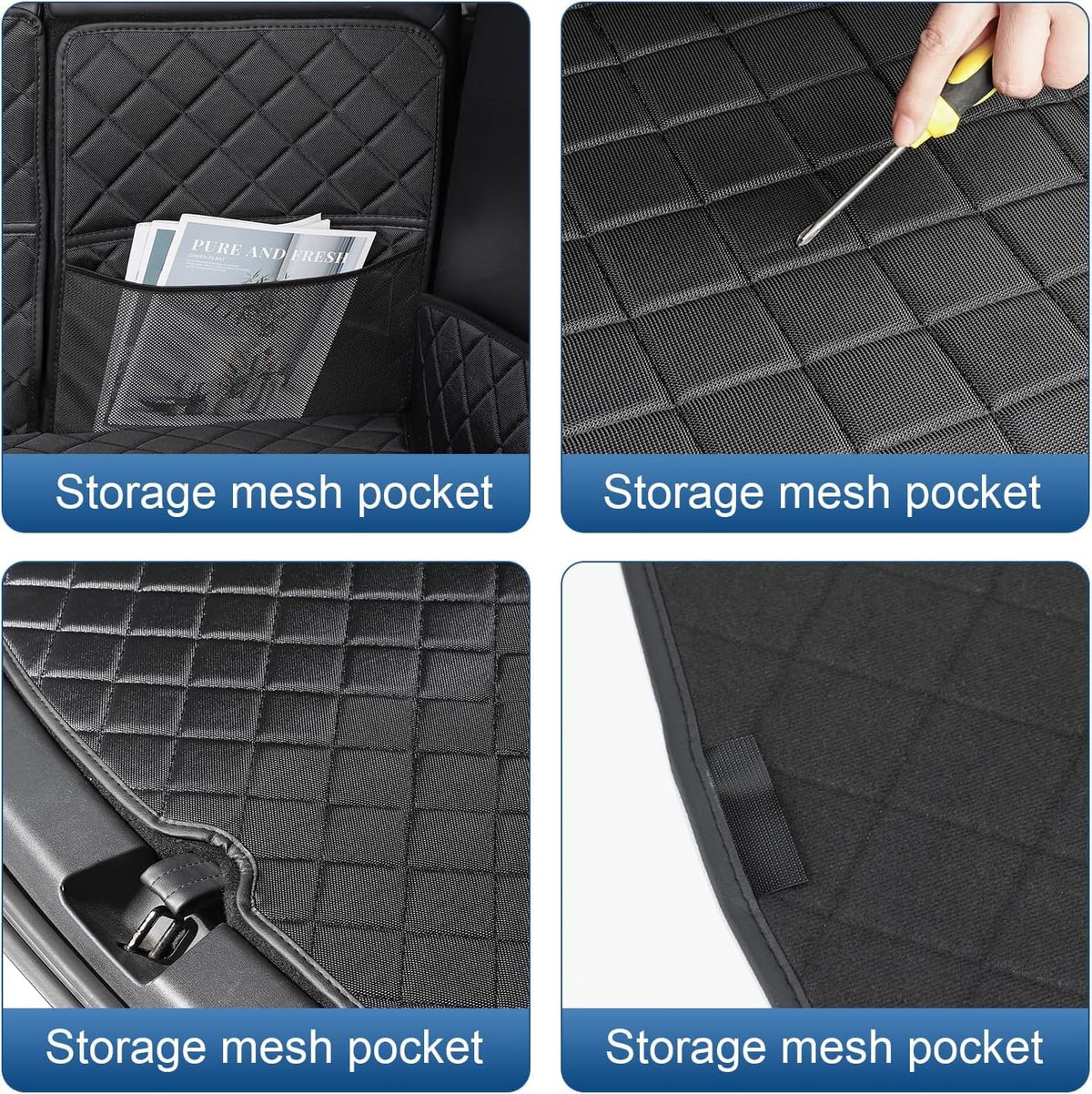 Topfit mat size and scale with measuring items for fit confirmation
