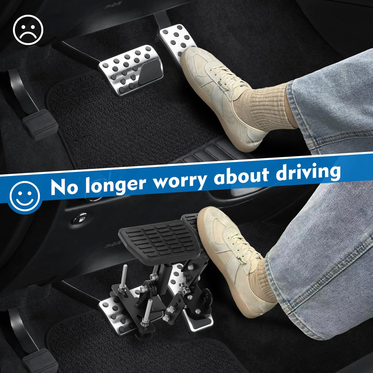 Topfurn installed in vehicle from driver view for easier reach