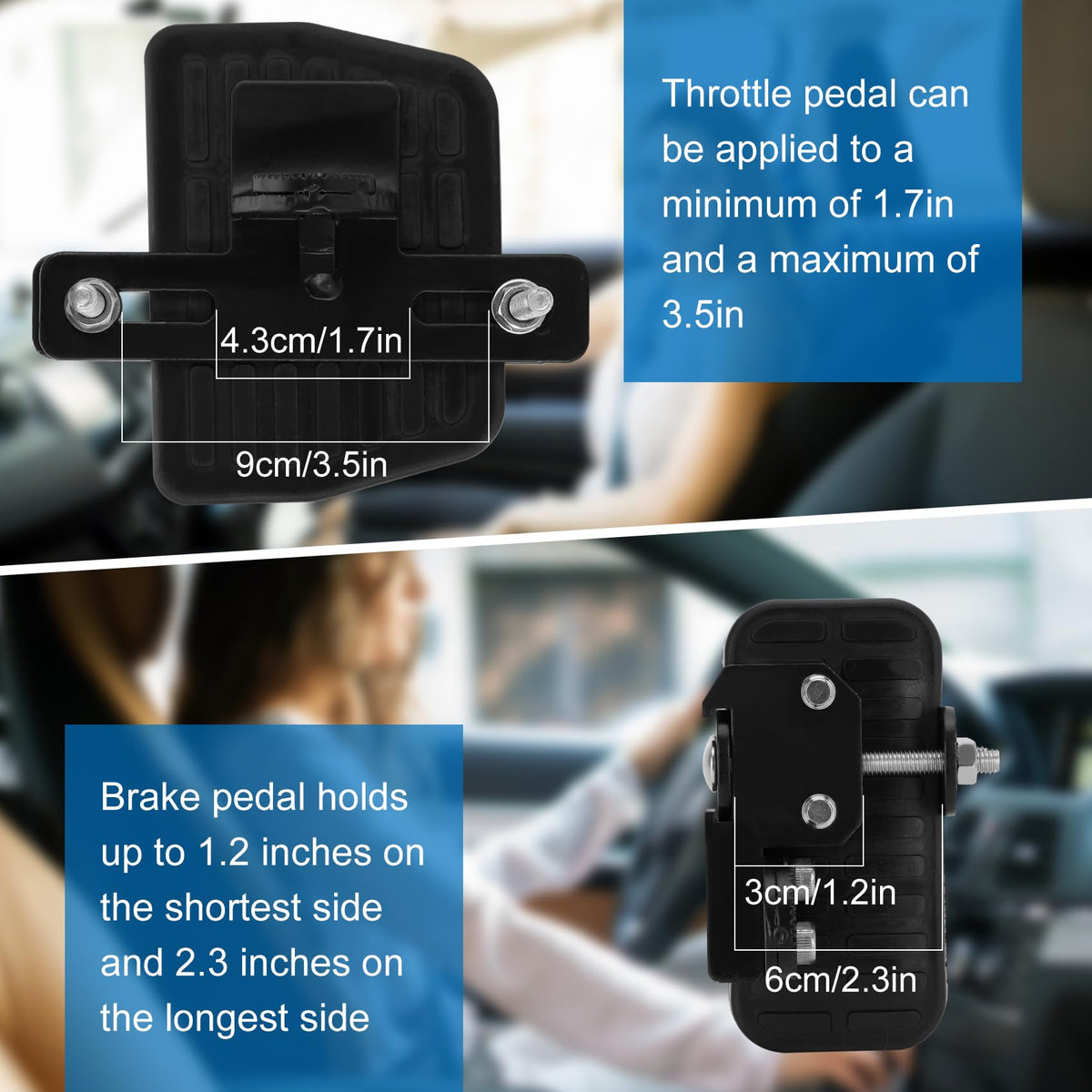 Topfurn lifestyle shot illustrating improved driving posture and comfort