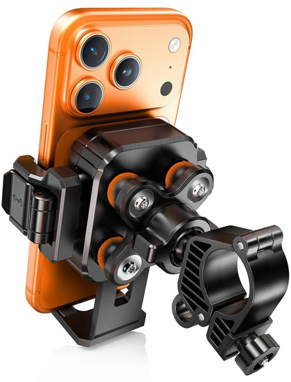TOPGO front view of mount showing secure grip and stable hold