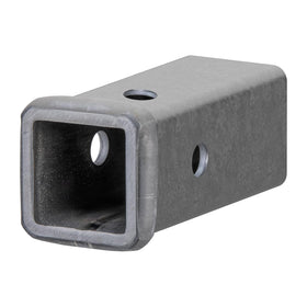 TOPICK front view of receiver hitch tube showing clean squared opening and fit benefit