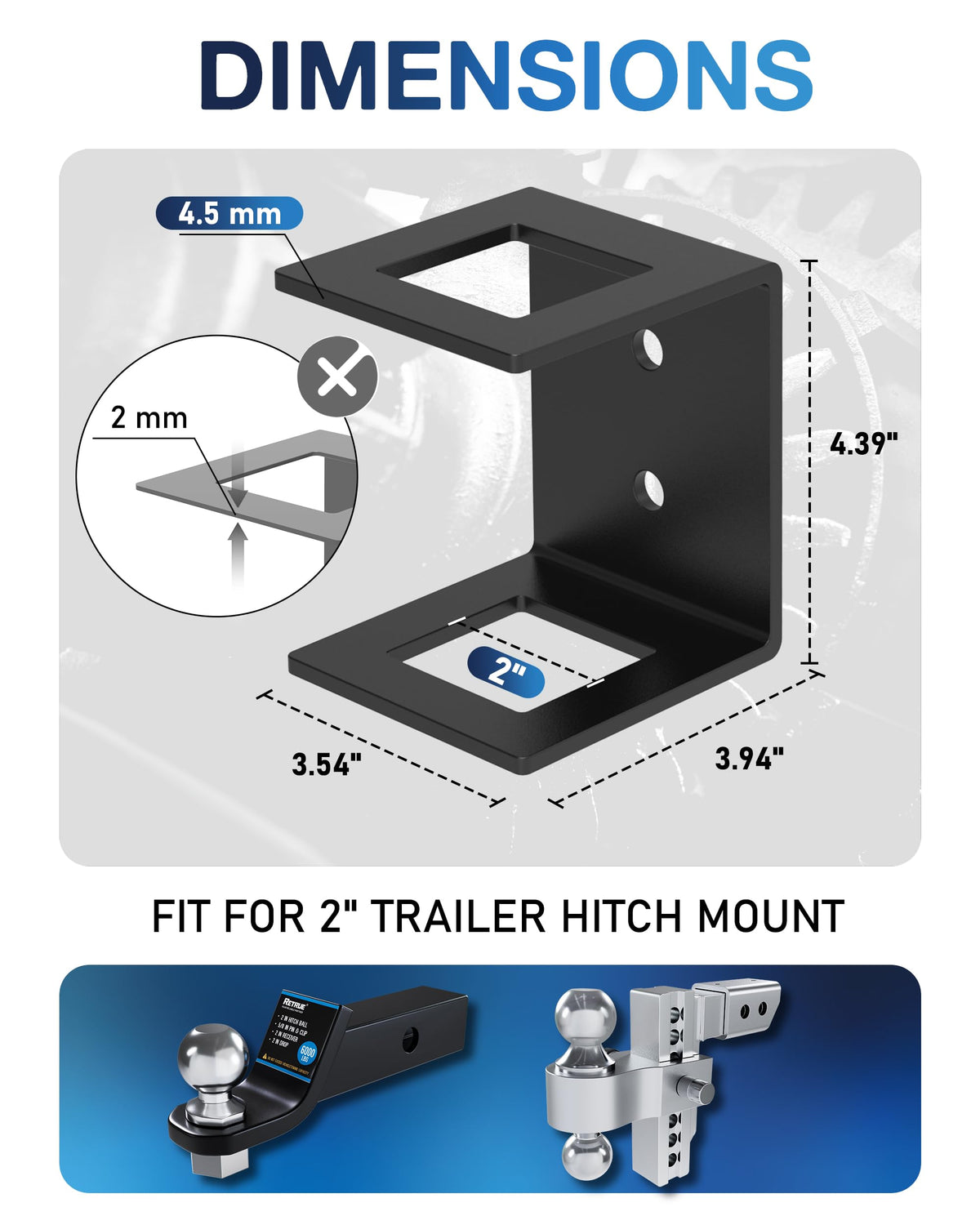 TOPICK close-up of welds and rivets for durable construction and long-life reliability