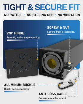 TOPICK vent hole detail showing airflow design that prevents insects and moisture