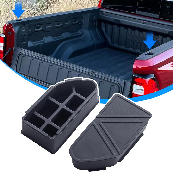 TOPINSTALL front view of packaged stake pocket covers showing fit and finish benefits