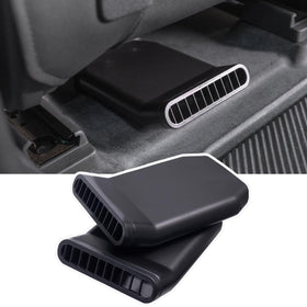 TOPINSTALL front view showing vent extender shape and improved airflow direction