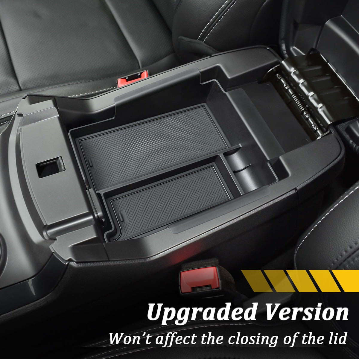 TOPINSTALL organizer in use with phone and sunglasses for quick-reach convenience
