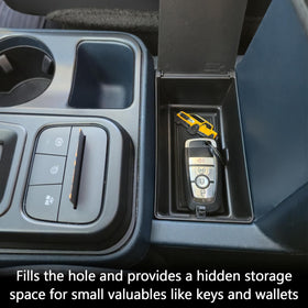 TOPINSTALL removable rubber mat detail to reduce rattle and simplify cleaning