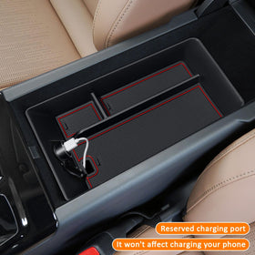 TOPINSTALL holding phones and sunglasses showing secure placement benefit