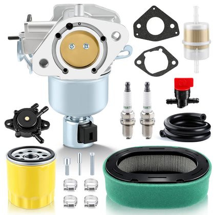 Topkidame carburetor front view showing port layout and improved compatibility