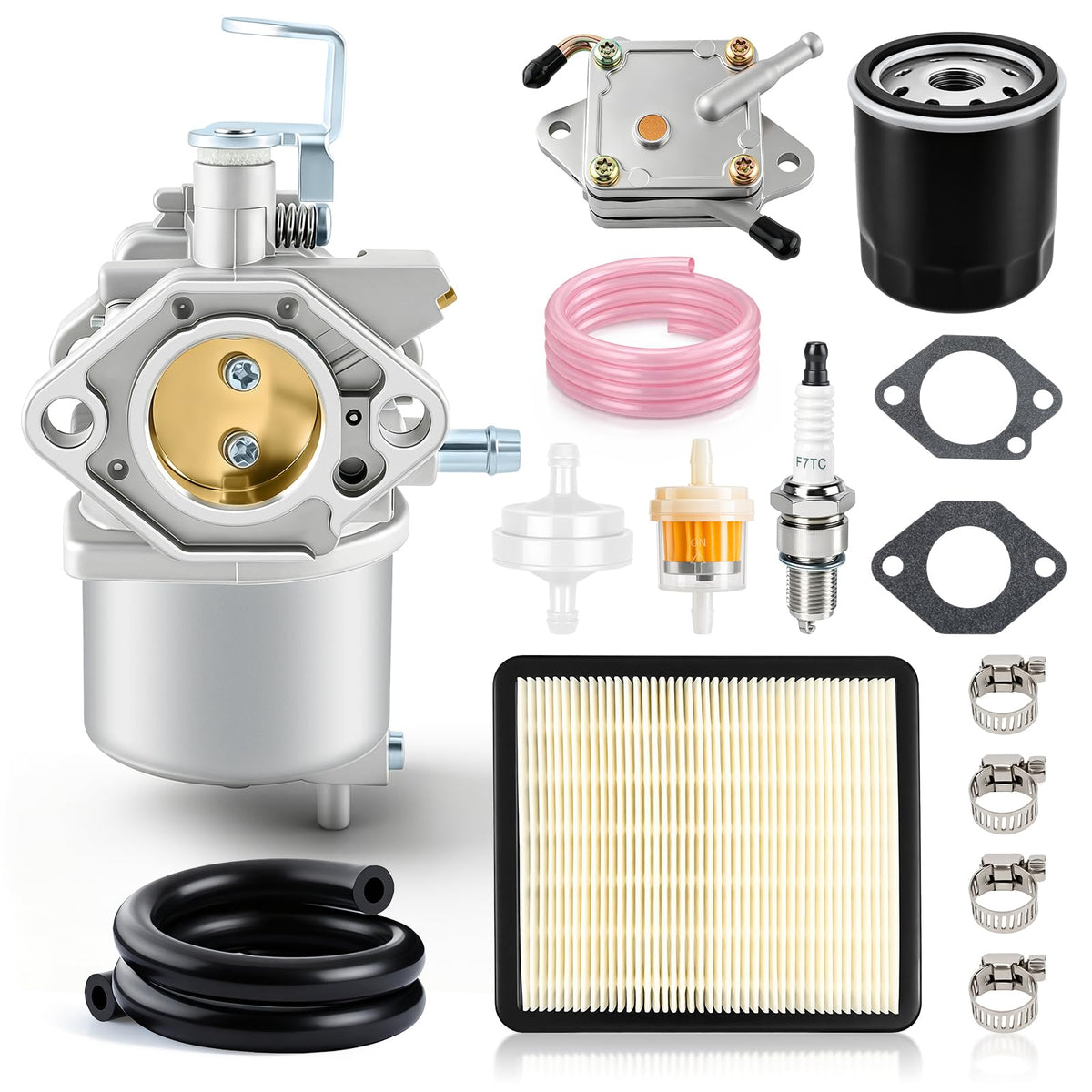 Topkidame carburetor front view showing fit and alignment benefit