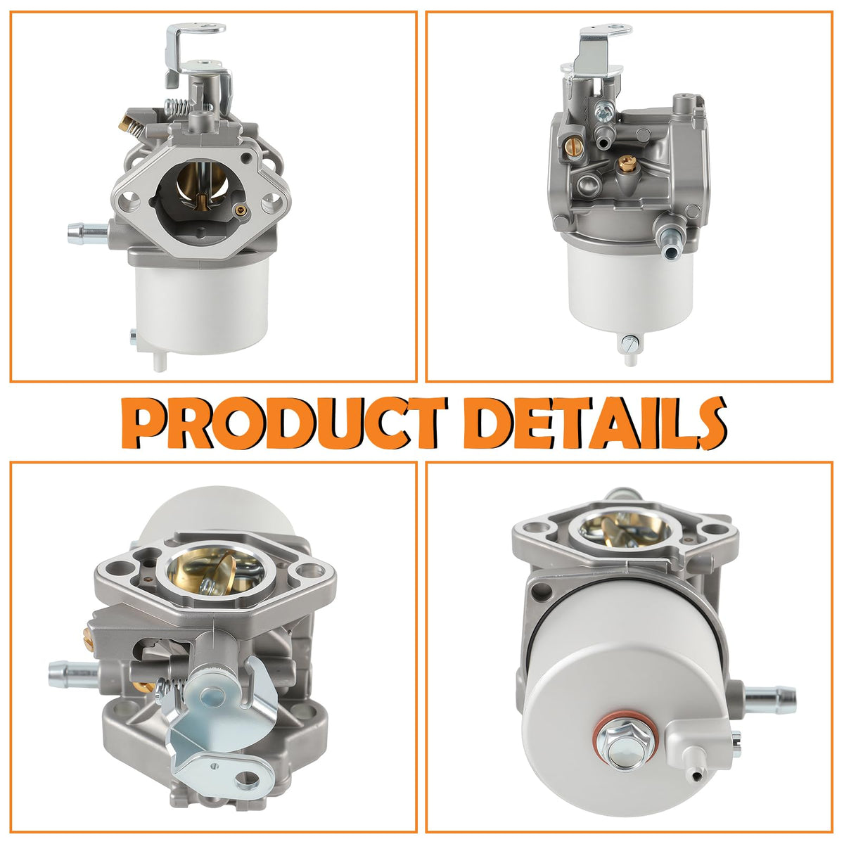 Topkidame carburetor installed on FE290 engine demonstrating correct fit