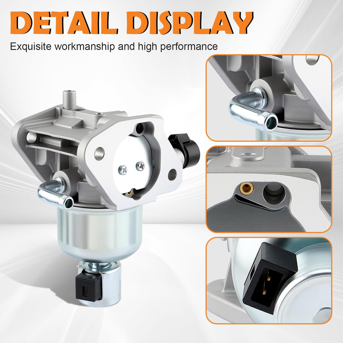Topkidame kit hardware with gaskets and clamps for leak-free installation