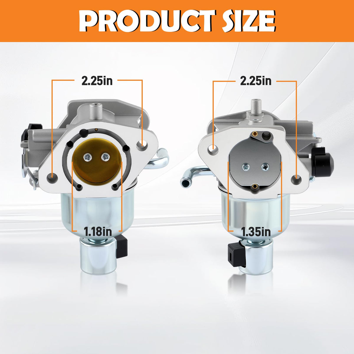 Topkidame next to ruler scale comparison for visual size verification