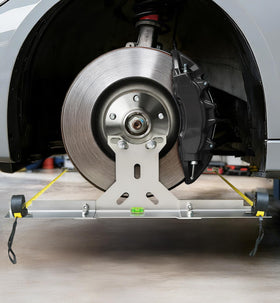 Toplamper front view of kit packaging showing contents and benefits