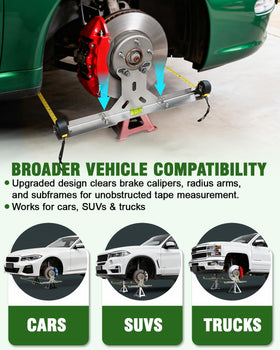 Toplamper hub stand and plate assembly demonstrating stable measurement setup