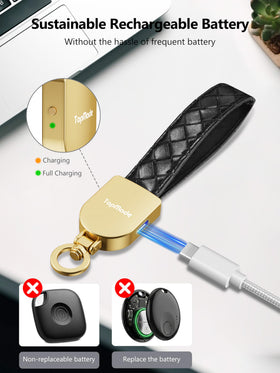 TopMade D-buckle and spring clip close-up showing secure attachment options