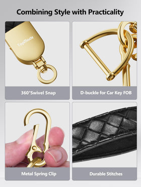TopMade keychain submerged to illustrate IP67 waterproof protection and reliability