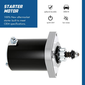 TOPSCOPE starter side detail highlighting durable construction benefit