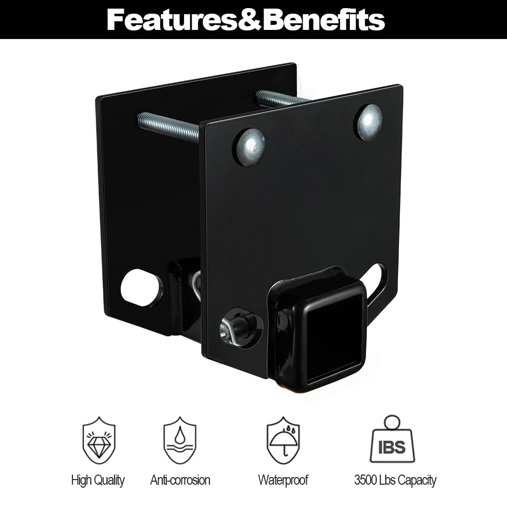 TOPSHINE with bike rack mounted showing accessory use and space-saving benefit