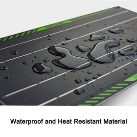Topsolar close-up of waterproof material and seam demonstrating durable construction