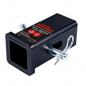 TOPTOW adapter installed in truck receiver demonstrating compatibility benefit