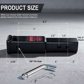 TOPTOW anti-rattle bolt detail showing reduced movement benefit