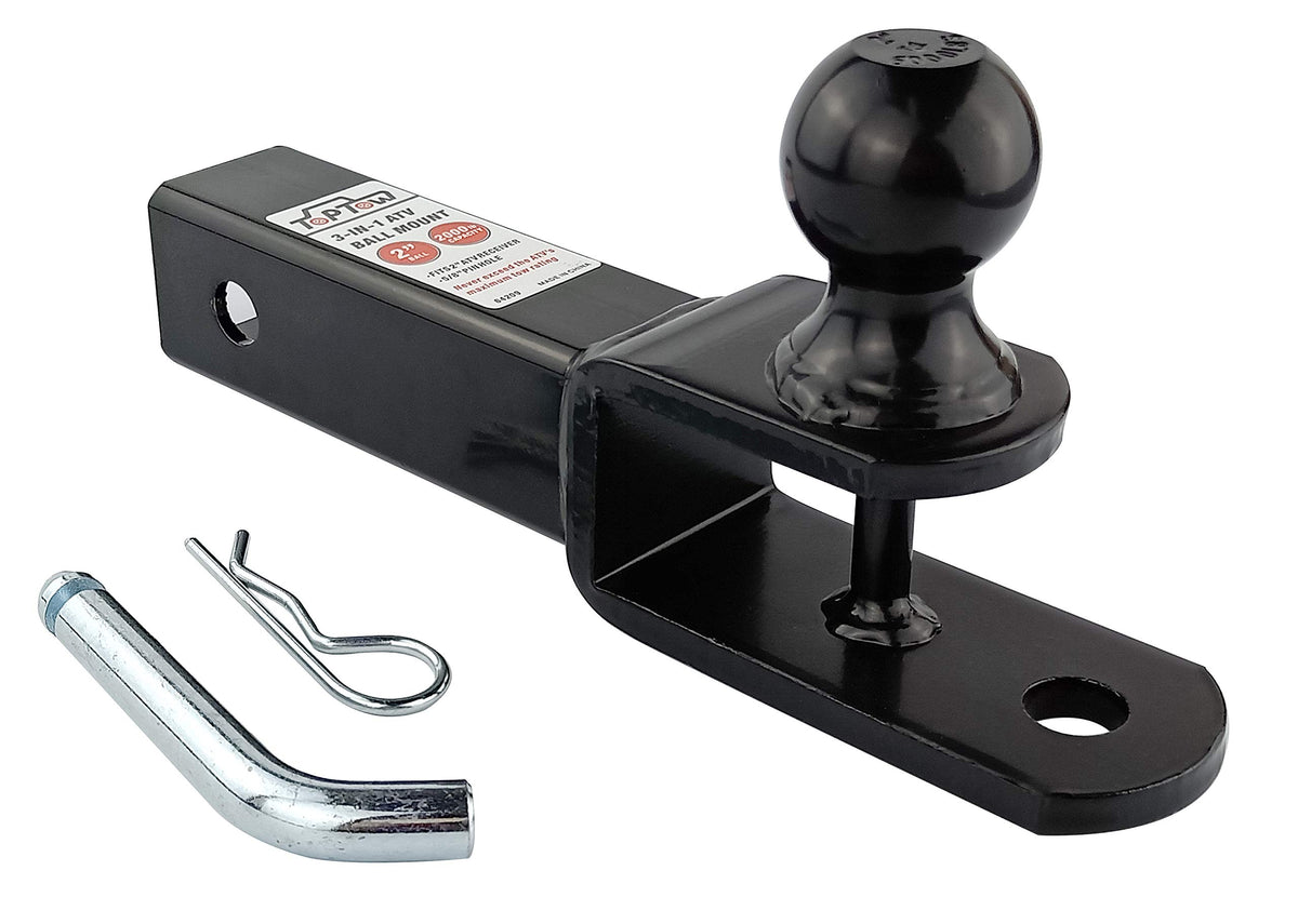 TOPTOW clevis loop detail showing versatile attachment point benefit