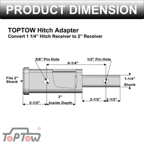 TOPTOW close-up welds highlighting heavy-duty construction and durability benefit