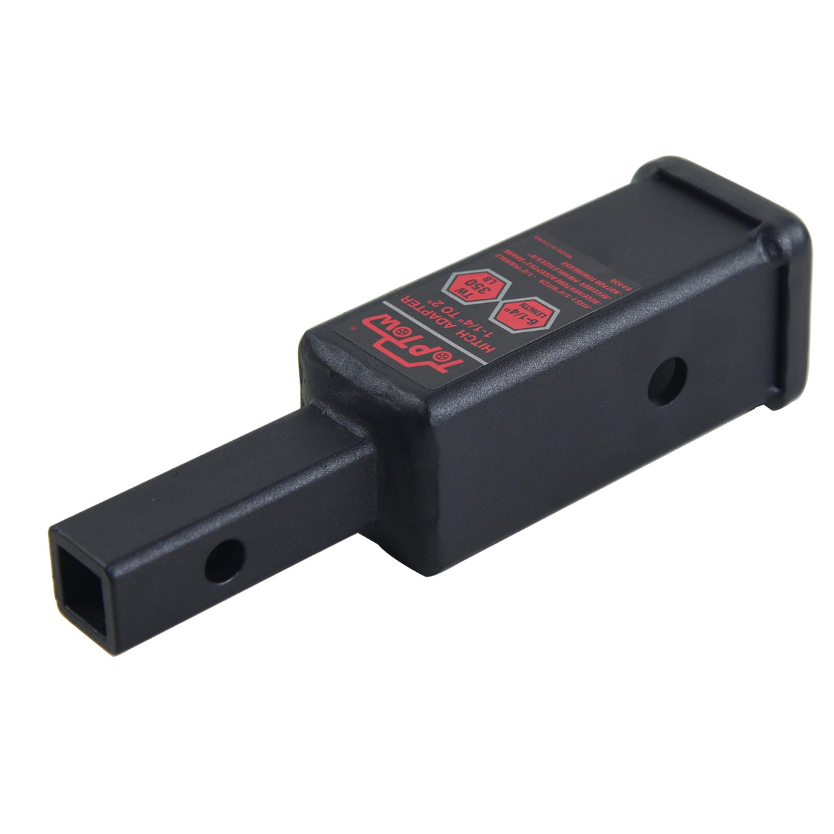 TOPTOW adapter with bike rack mounted illustrating secure accessory use benefit