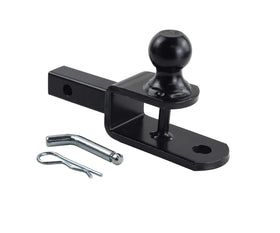 TOPTOW installed on an ATV receiver showing fast, secure fit benefit