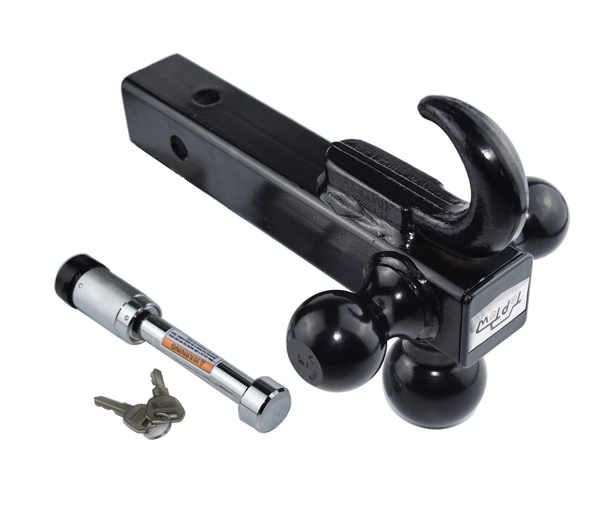 TOPTOW mounted on vehicle in use showing quick installation benefit