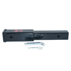 TOPTOW packaging with included hitch pin and clip ready for quick install