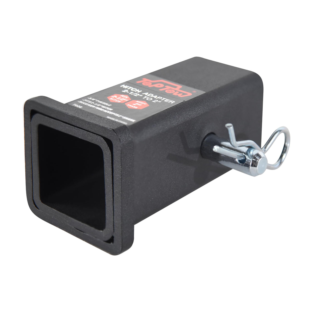 TOPTOW sleeve used with cargo carrier in camping setup for versatile towing