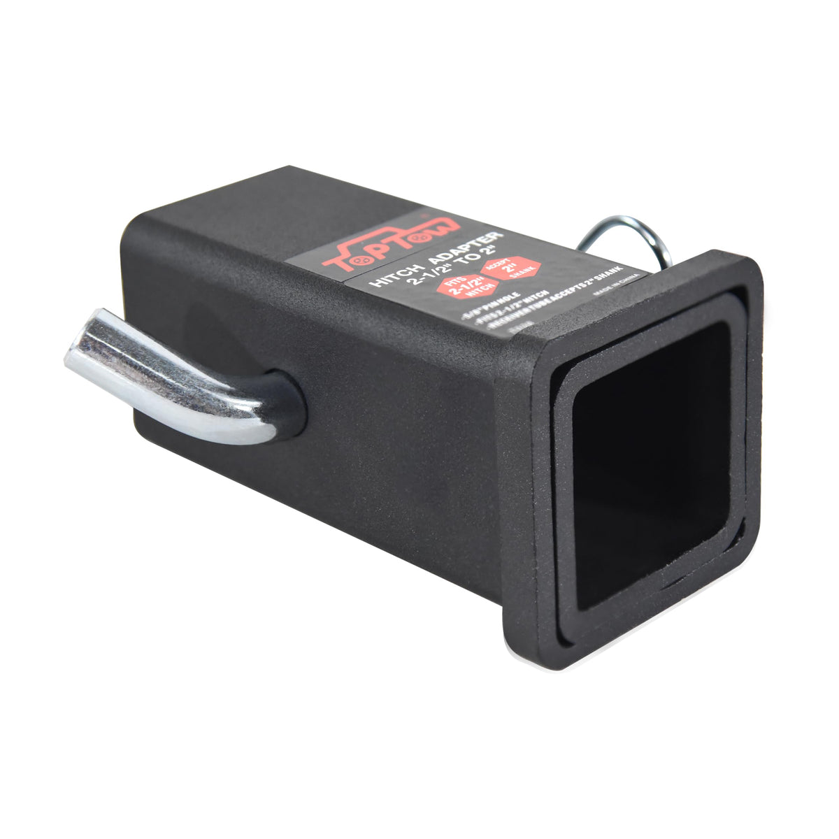 TOPTOW 5/8-inch pin and clip included for immediate secure installation