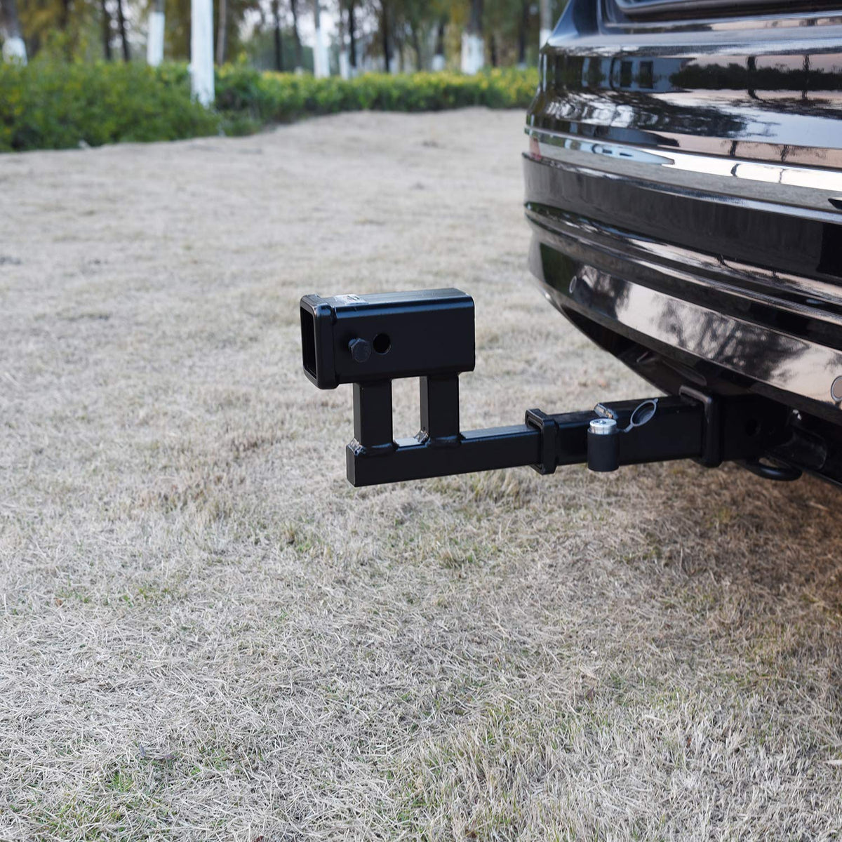 TOPTOW adapter flipped to show 4.25" rise and drop for clearance benefit