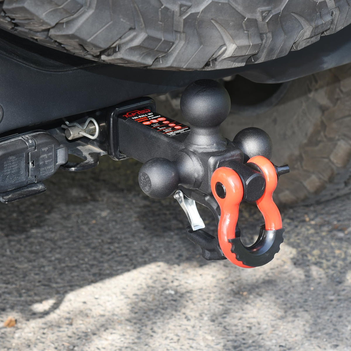 TOPTOW matte black finish texture displaying corrosion resistance benefit