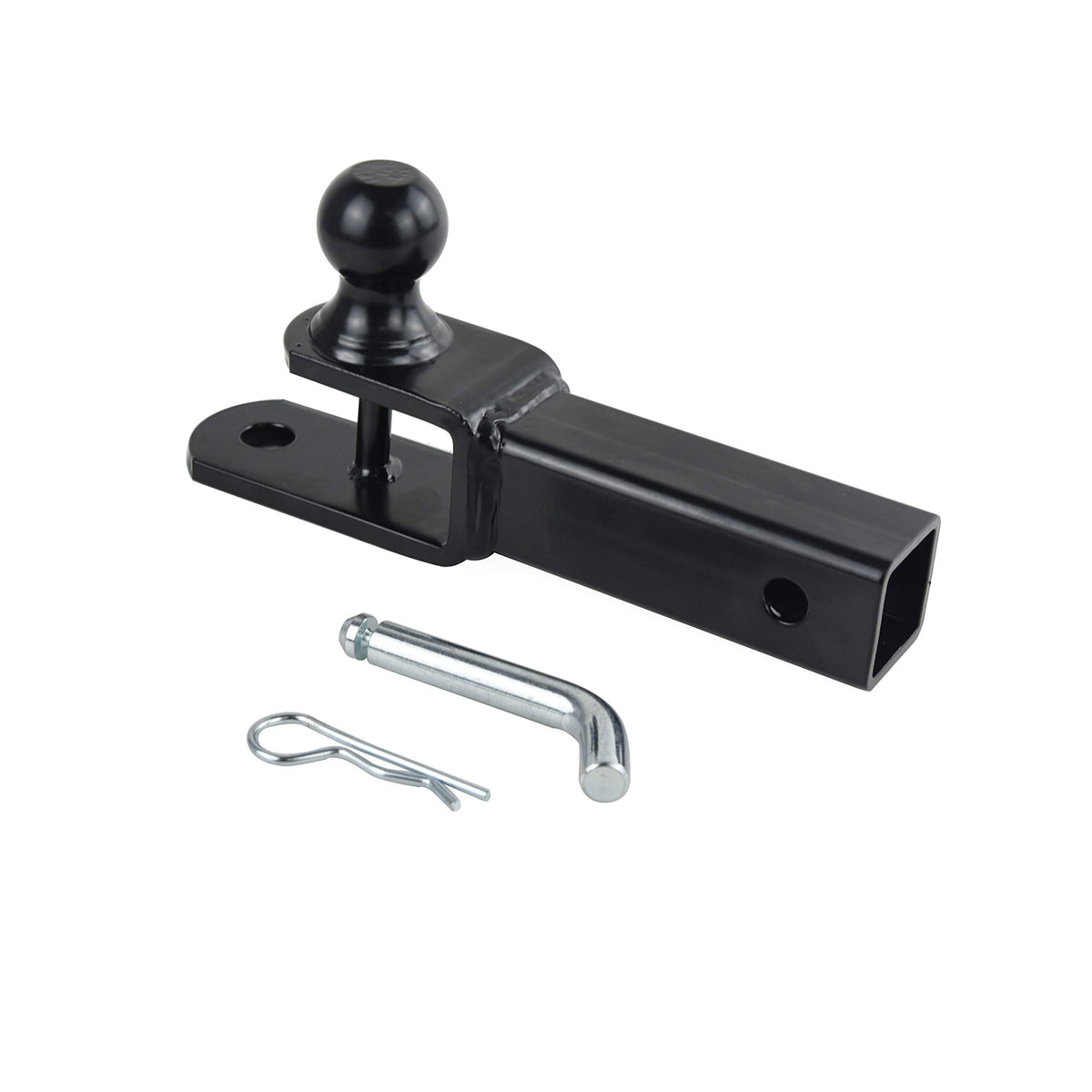 TOPTOW close-up of robotically welded 1-7/8 inch ball, highlighting strength and durability