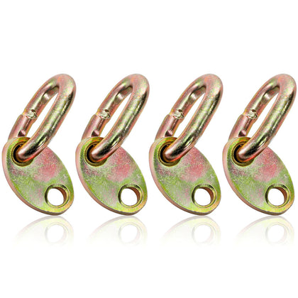 TOPZEA front view of four 7100 lift brackets showing kit contents and benefit of ready-to-use anchors