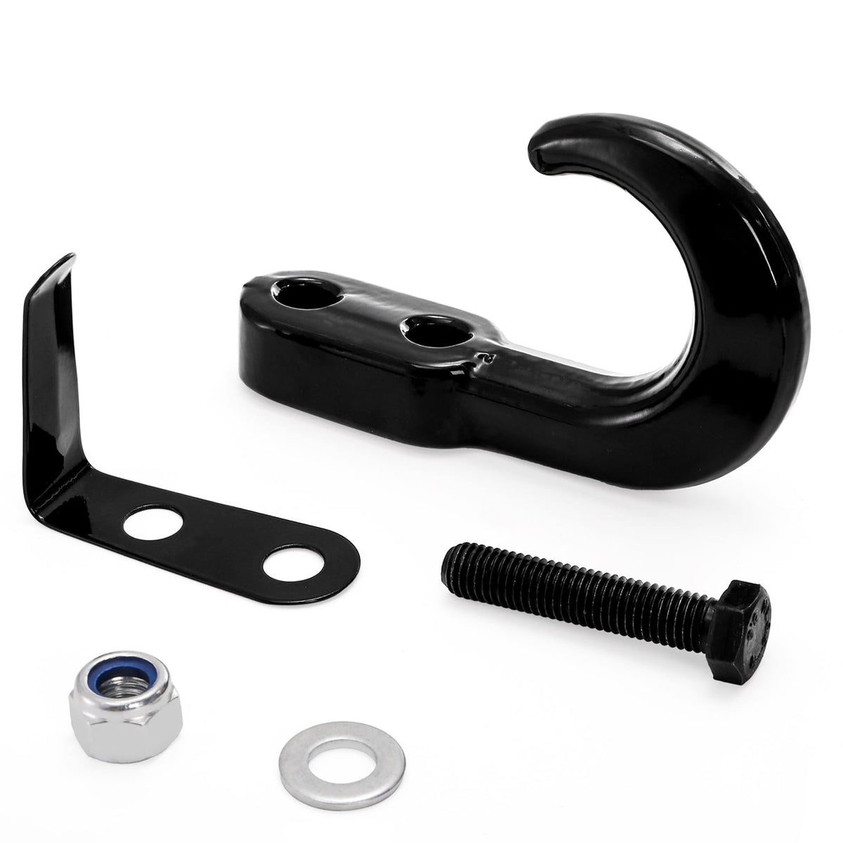 TOPZEA mounted on truck frame demonstrating secure bolt-on fit and reliable anchor