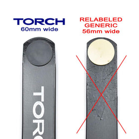 TORCH Off Road installed under Tacoma passenger side showing clearance gain