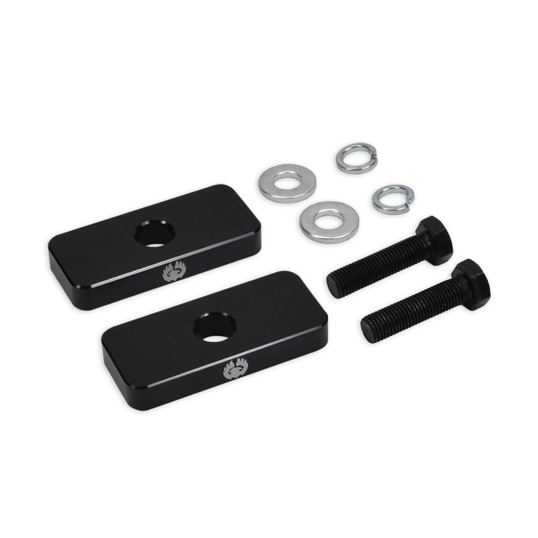 TORCH Off Road front view of assembled carrier bearing drop kit showing robust construction and fit