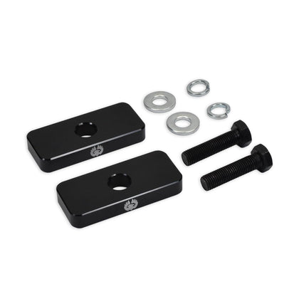 TORCH Off Road front view of assembled carrier bearing drop kit showing robust construction and fit