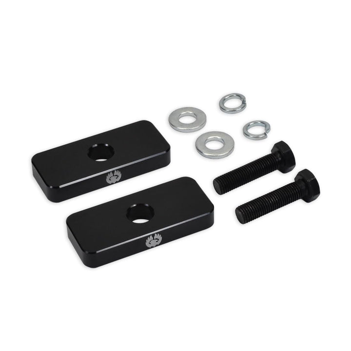 TORCH Off Road front view of assembled carrier bearing drop kit showing robust construction and fit