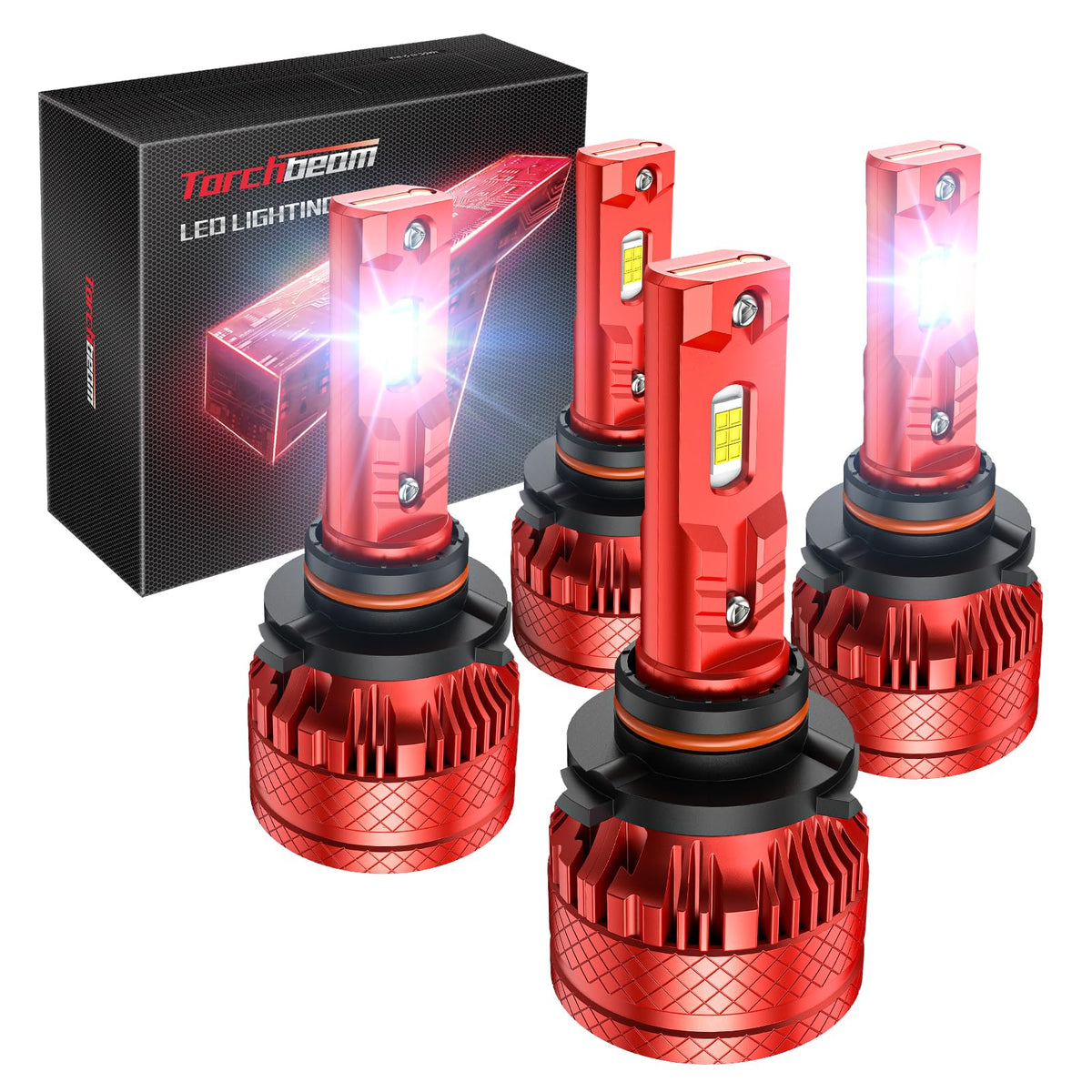 Torchbeam front packaging showing the product and clear branding, highlighting easy upgrade