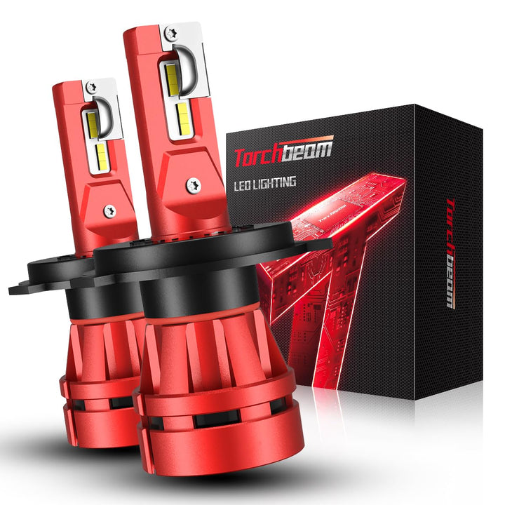Torchbeam T2 front packaging showing 2-pack and bright features for confident purchase