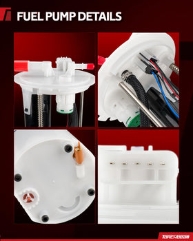 Torchbeam top sending unit close-up showing accurate fuel level readings benefit