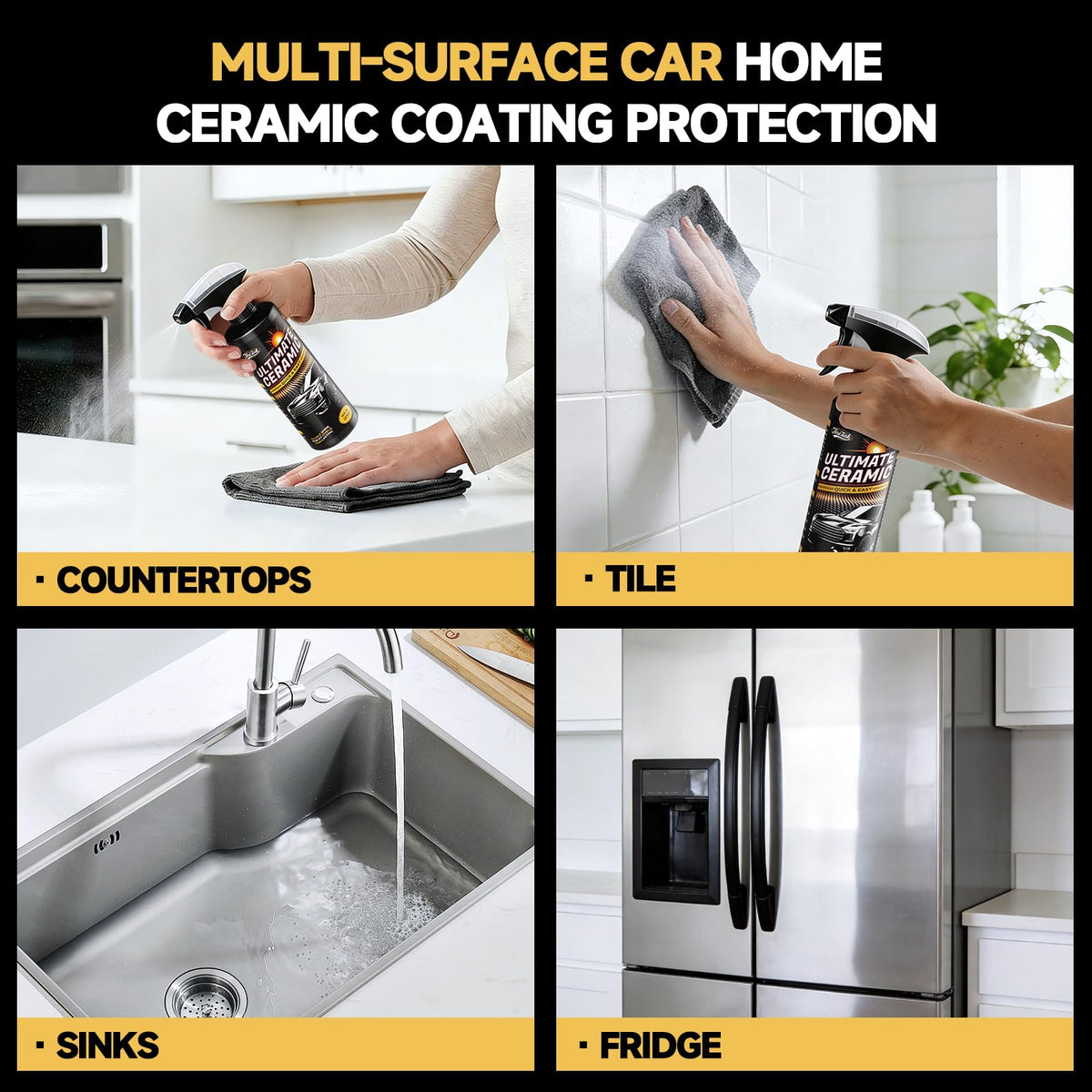 toretark buffing with microfiber delivering streak-free, glossy result