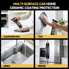toretark buffing with microfiber delivering streak-free, glossy result